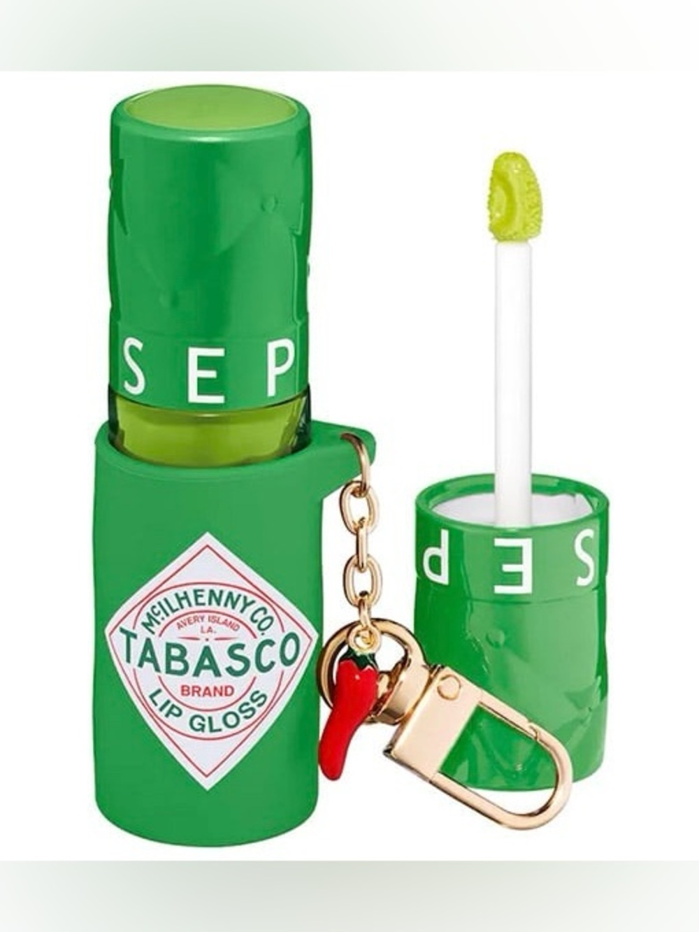 New Sephora Tabasco Limited Edition Lip Plumper Gloss Jalapeño